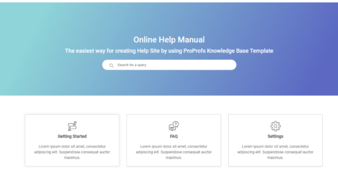 Self-Service Portal in help desk software