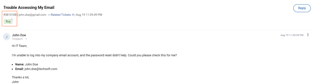 How to create Ticketing system