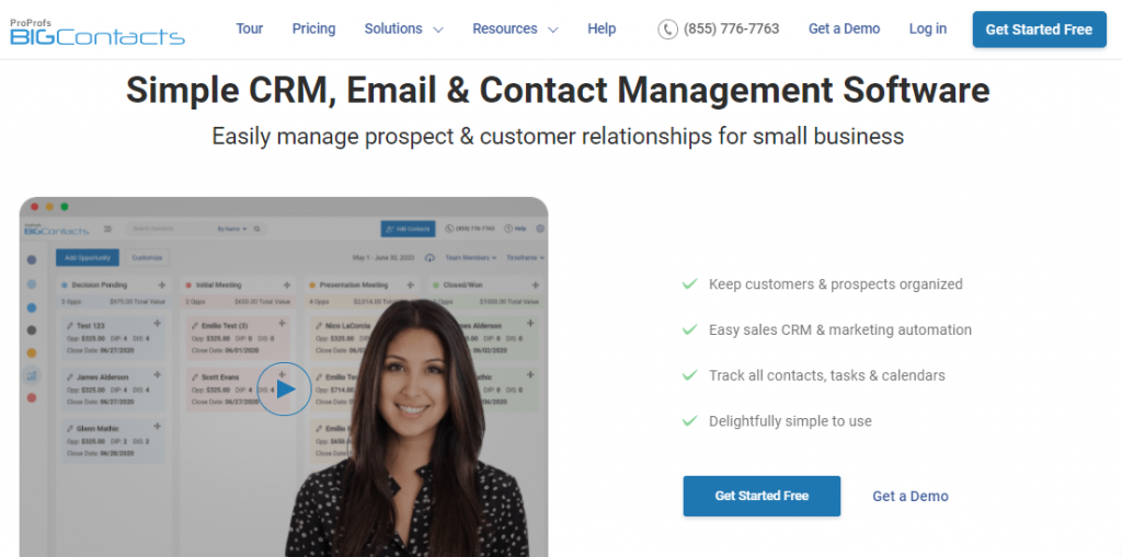 BIGContacts engaging omnichannel customer experience