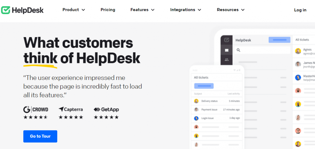 Helpdesk helpscout competitor