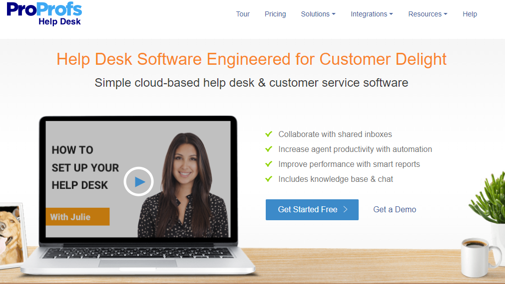 ProProfs help desk tool build omnichannel customer experience