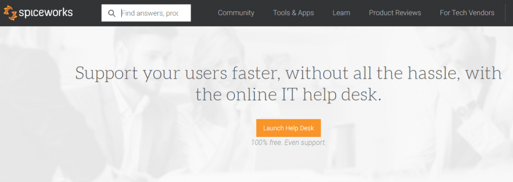 Spiceworks best help desk software