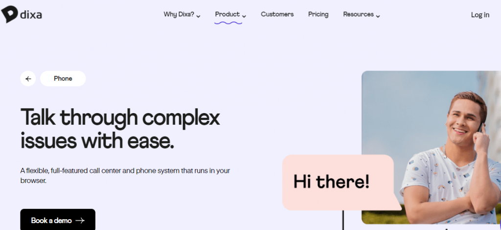 Dixa call center customer service tools