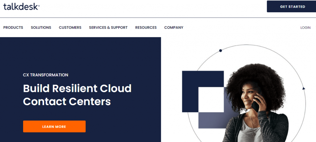 TalkDesk call center customer service Software