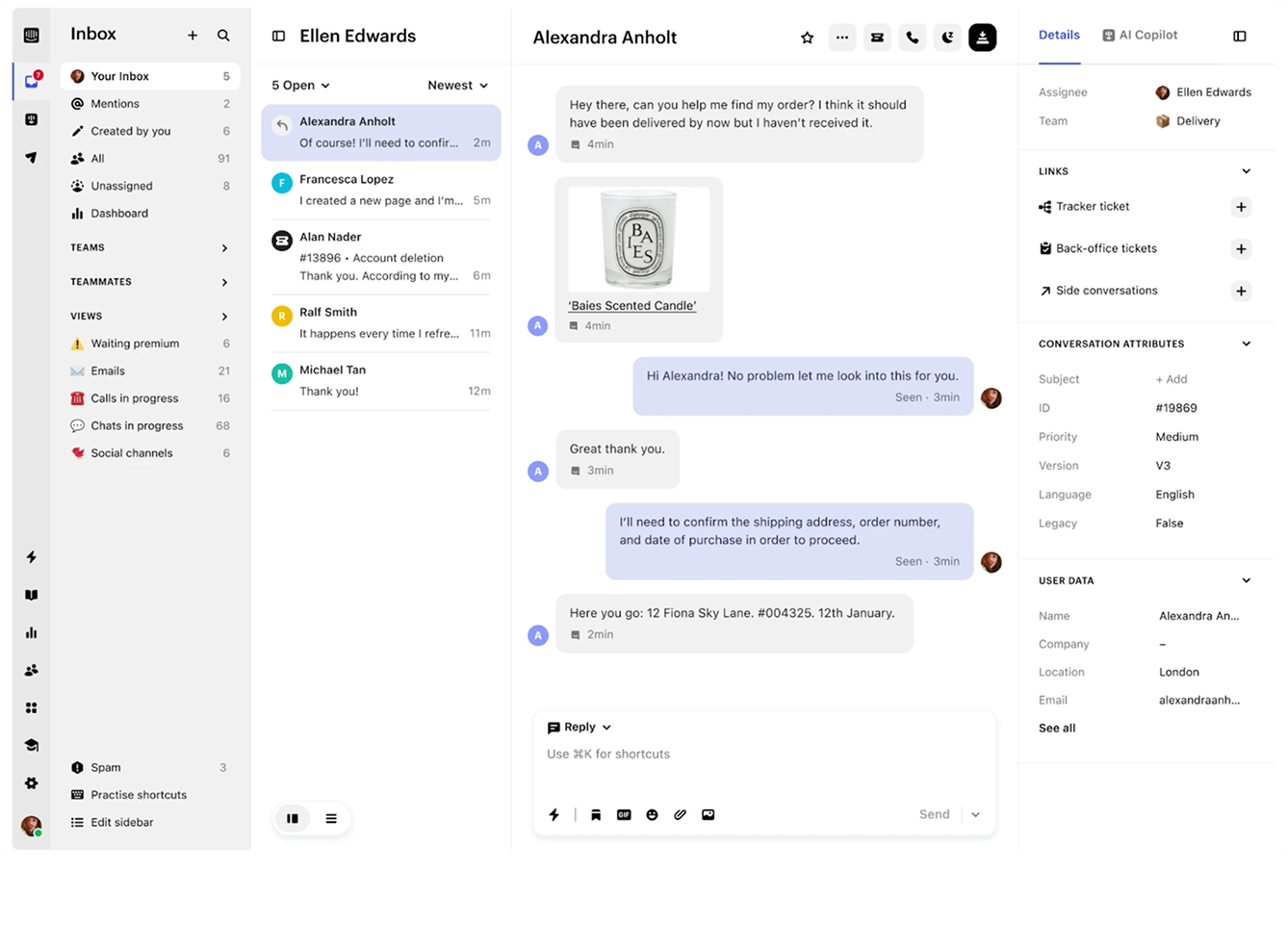 intercom-help-desk-software