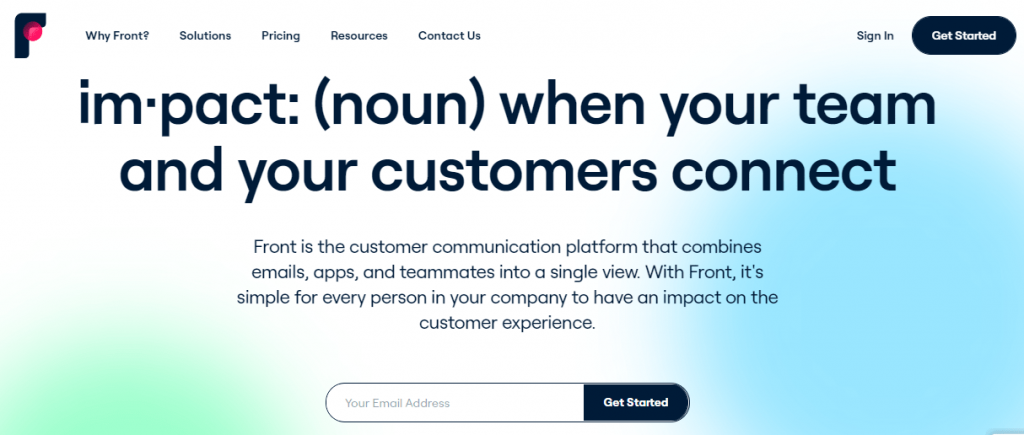 Front is best Freshdesk alternative
