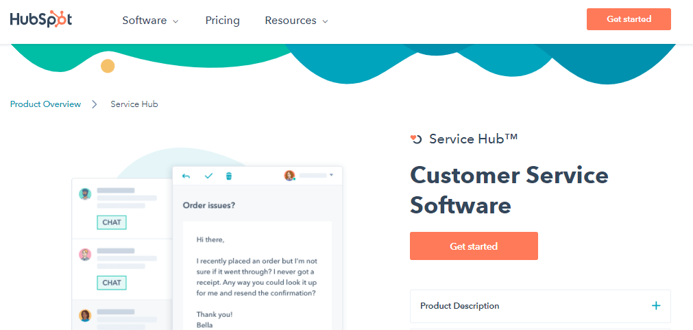 Hubspot help desk software