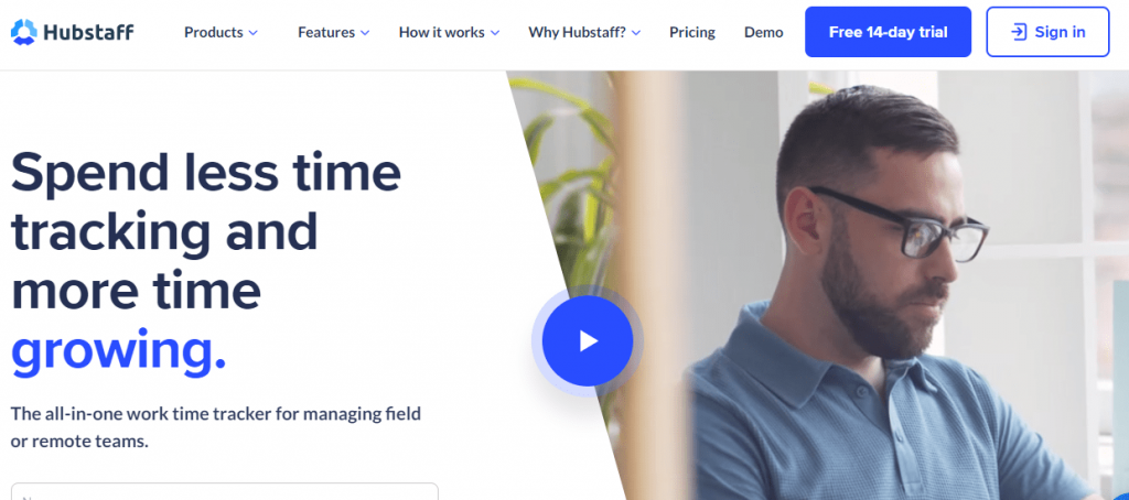 Hubstaff is an all-in-one work time tracking software