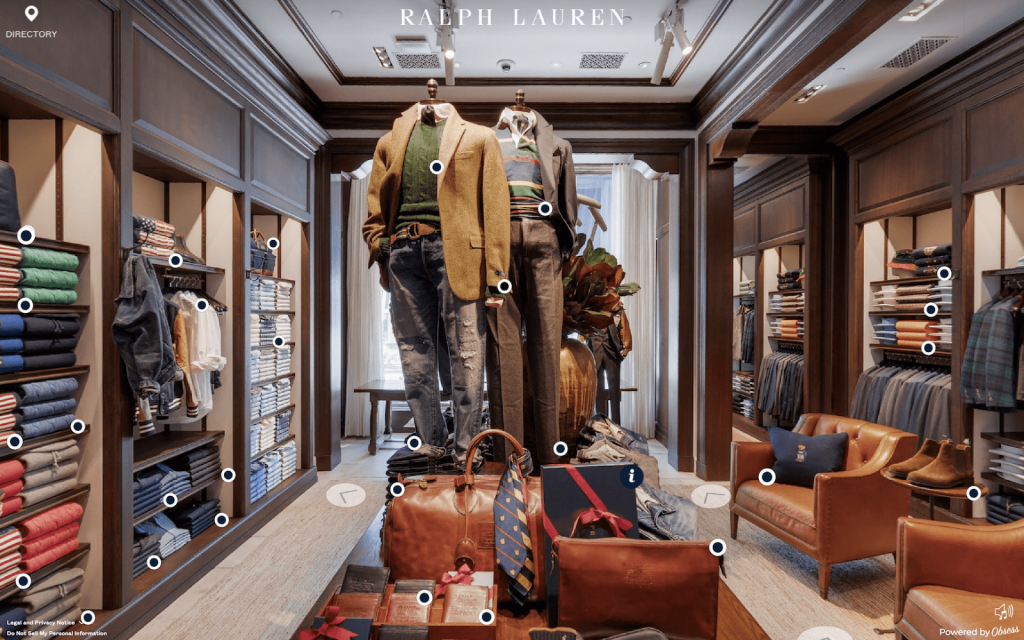 Ralph Lauren’s Virtual Stores Make Shopping Fun Again