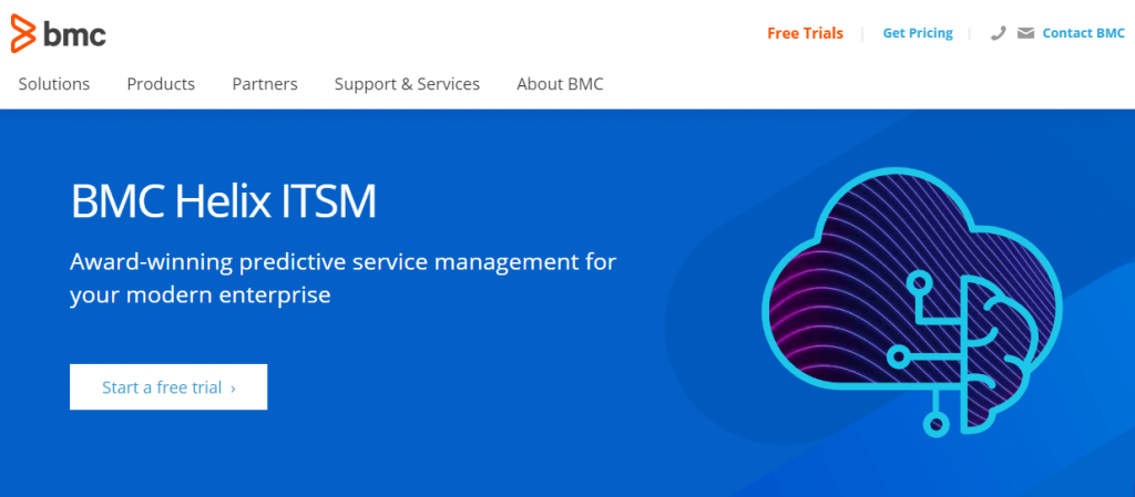 BMC Helix ITSM is an industry-leading service management tool