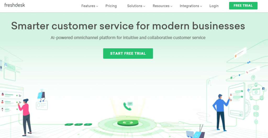 Freshdesk is another best alternative to HelpDesk tool