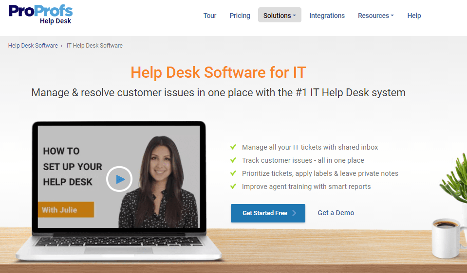 ProProfs Help Desk is one of the best alternatives to Freshservice tool