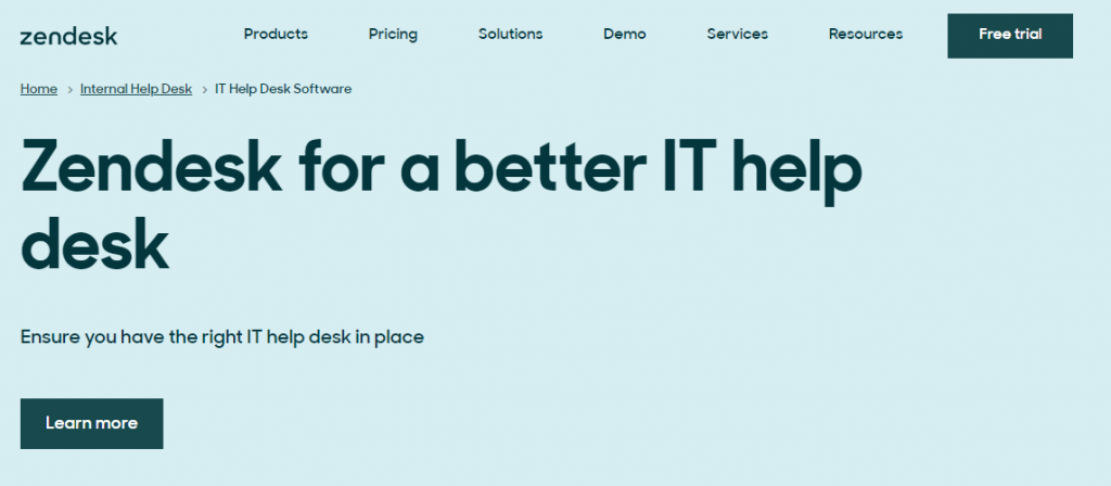 Zendesk is one of the most popular Freshservice alternatives
