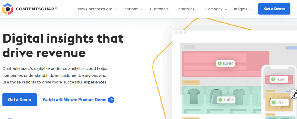 Contentsquare customer experience system
