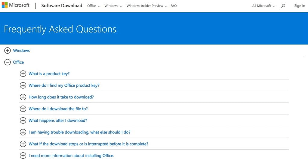 FAQ Pages