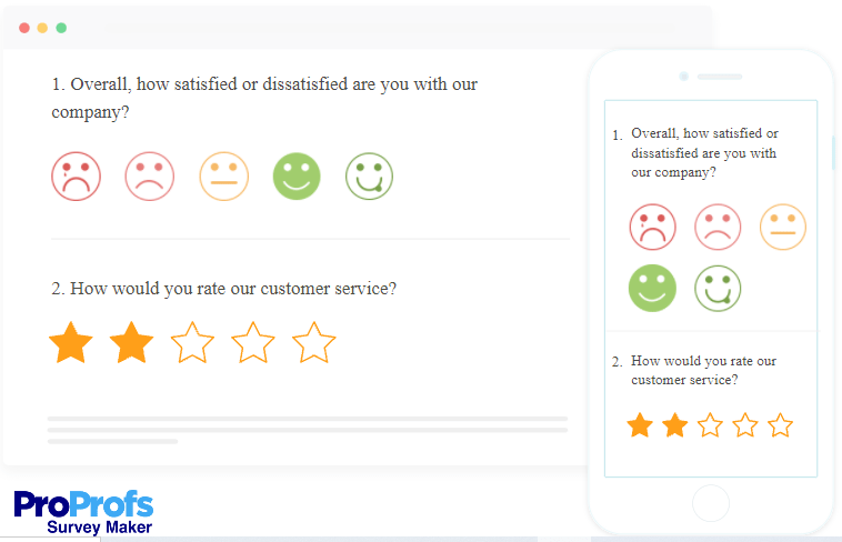 CSAT and NPS surveys