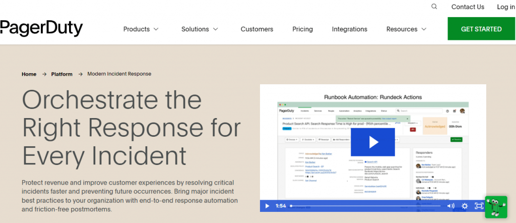 PagerDuty - Orchestrate the response for every incident