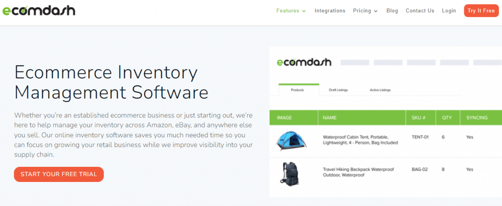 Ecomdash - Ecommerce Inventory Management Software