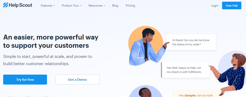 HelpScout is an all-in-one communication platform