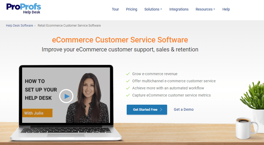 ProProfs Help Desk - eCommerce Customer Service Software