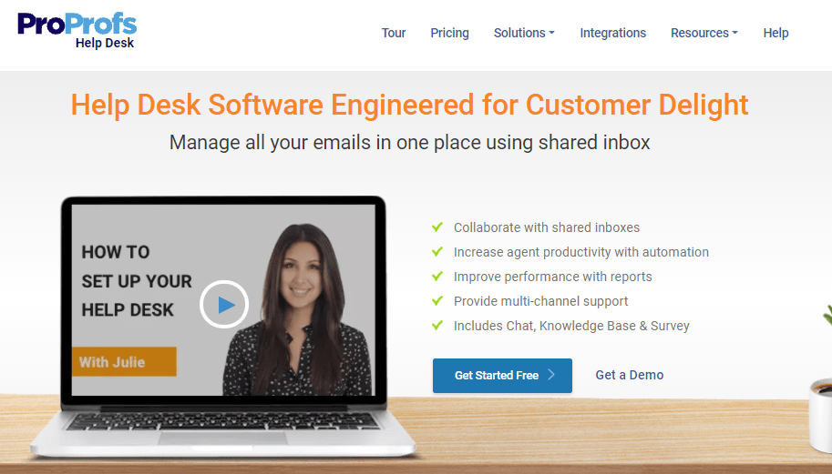 Help Desk for software engineered for customer delight