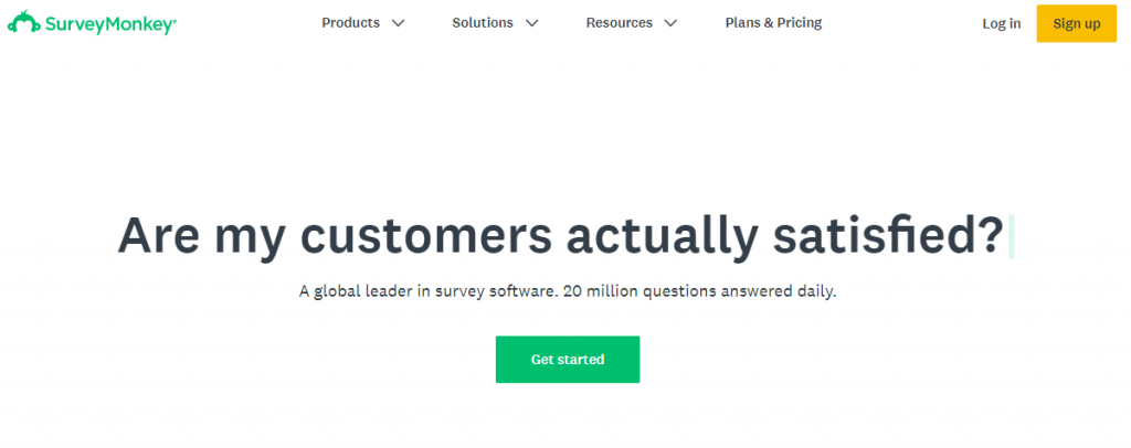 SurveyMonkey is popular e-business tool that can help you gather valuable feedback from online shoppers.
