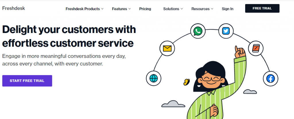 Freshdesk - Delight your customers with effortless customer service