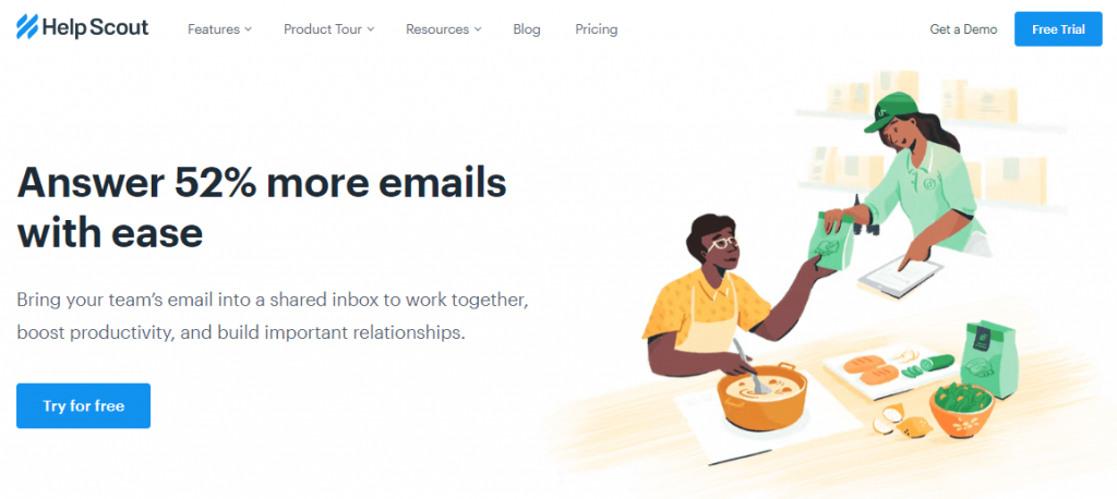 HelpScout - Answer 52% more emails with ease