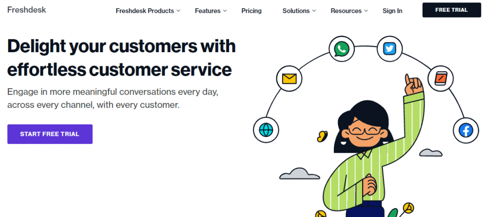 Freshdesk is popular alternative to Zendesk
