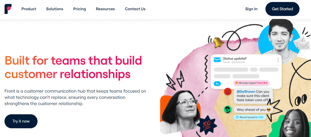 Front is leading Zendesk competitor