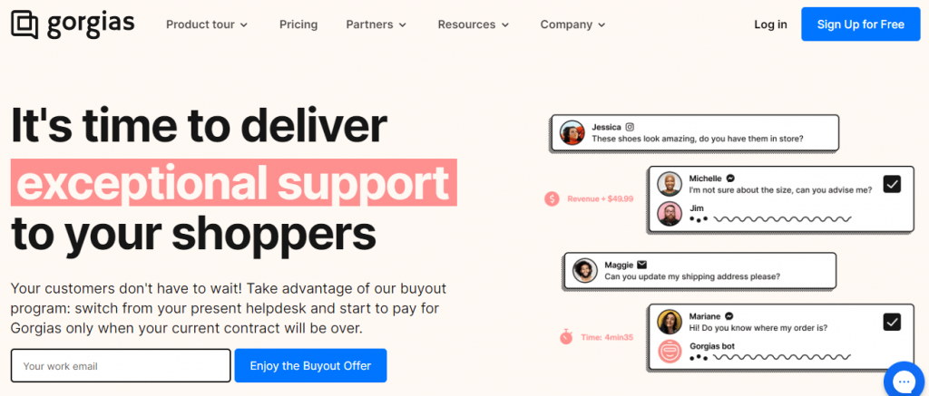 Gorgias is software like zendesk