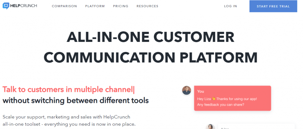 All-in-One Customer Communication Platform
