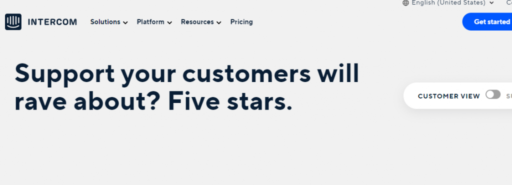 Intercom is best zendesk competitors