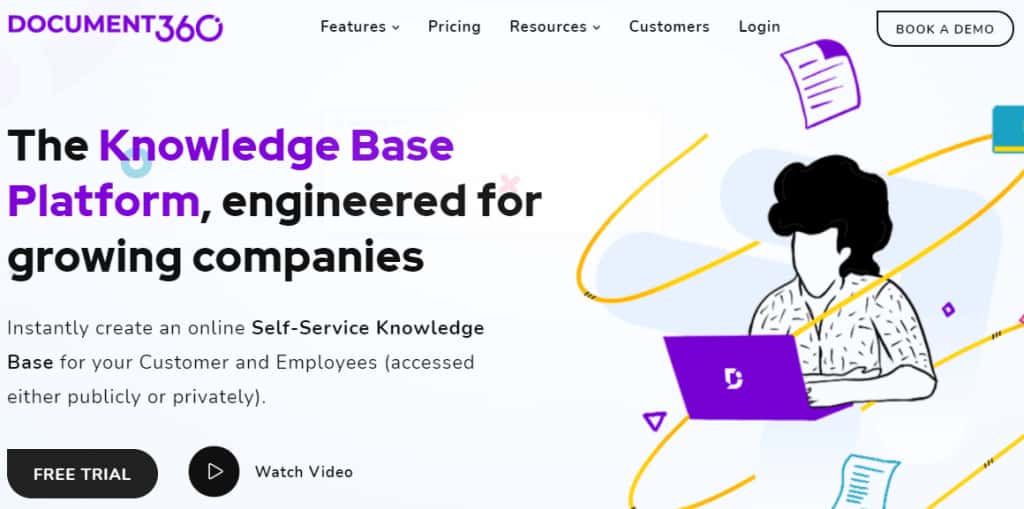 Knowledge base platform, engineered for growing companies