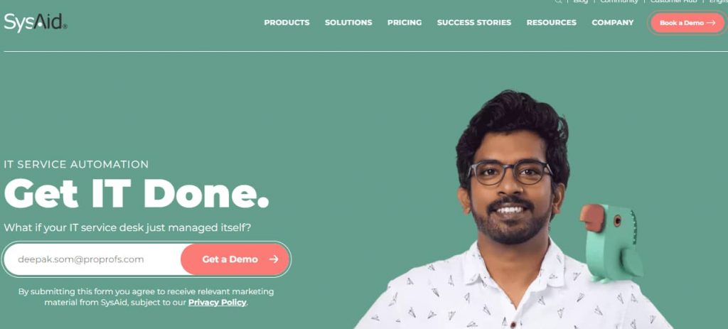 SysAid is a powerful help desk software like Jira Service Desk