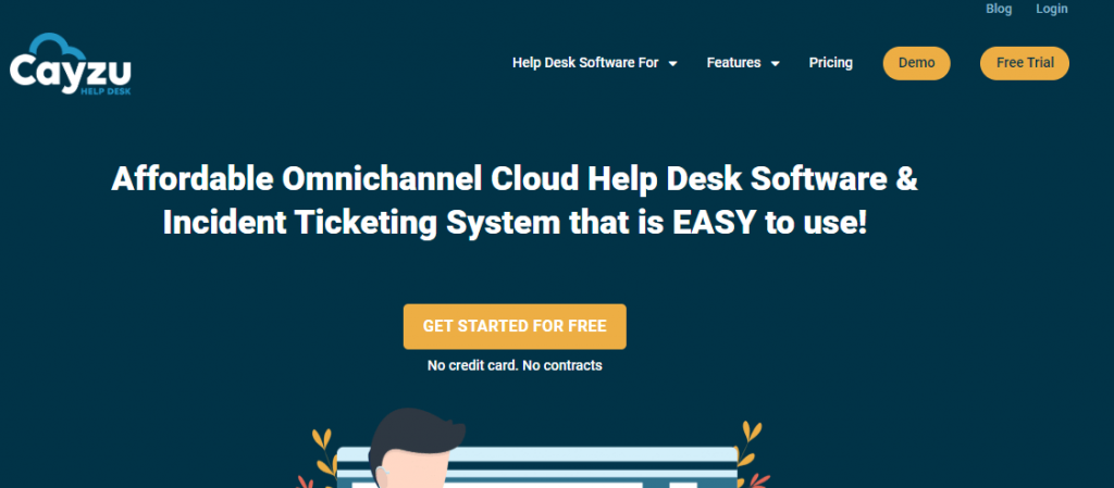 Cayzu is a cloud-based help desk platform that helps small businesses streamline their customer support processes