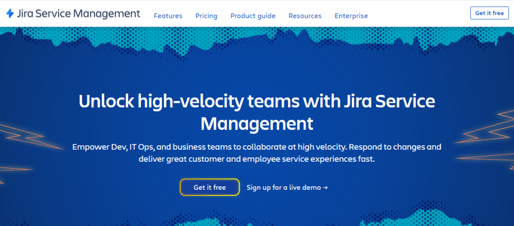 Jira Service Management is a popular tool for small business