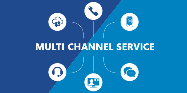 Internal help desk management with multi-channel service