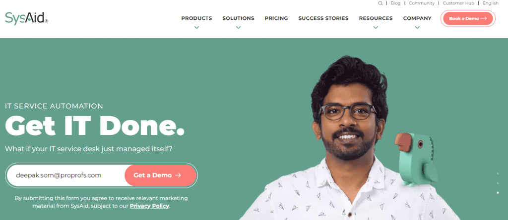 SysAid is a top ServiceNow competitor