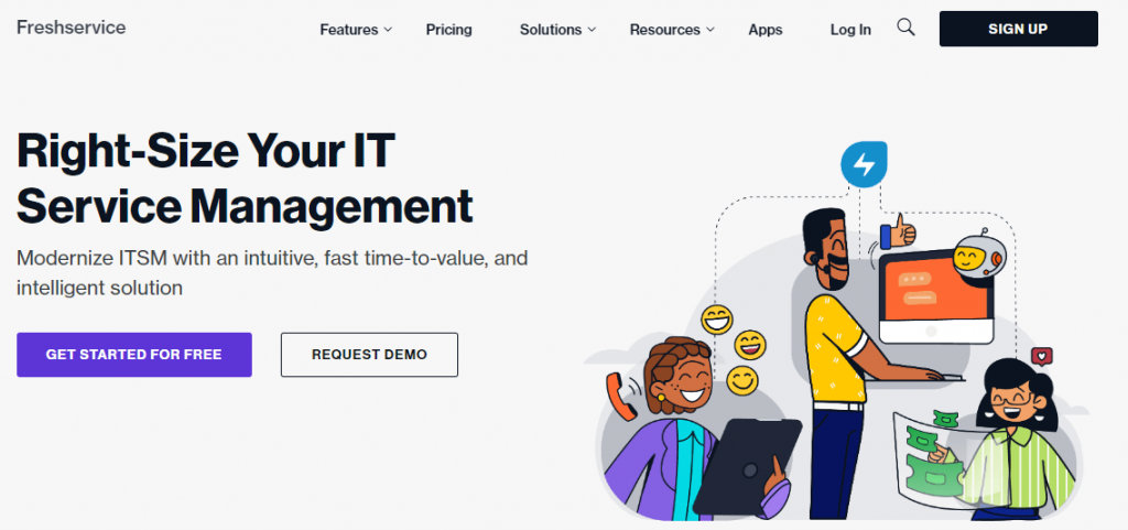 Freshservice is an IT ticket management software