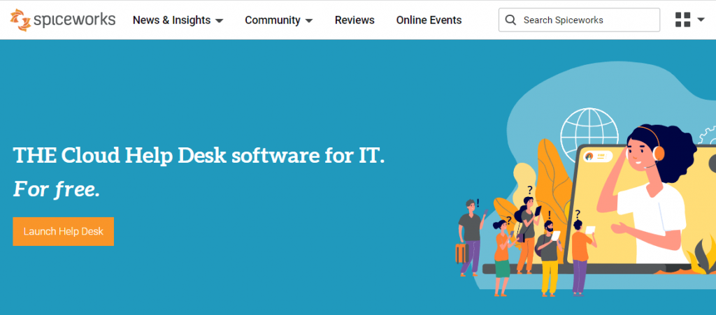 Spiceworks is one of the best free IT ticket systems