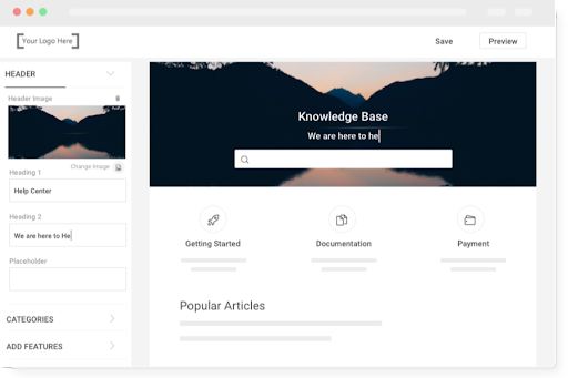 Self-Service Portal or Knowledge Base