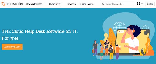 Spiceworks is the best free SaaS help desk software