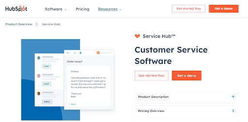 HubSpot Service Hub is another popular tool used by some of the leading SaaS businesses