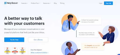 Help Scout is an easy-to-use customer service desk solution