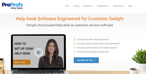 ProProfs help desk software for creating better support experiences