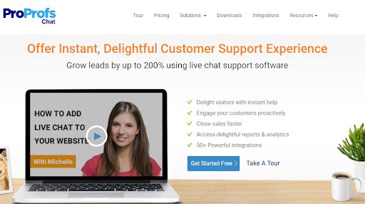Delightful customer support experence with proprofs live chat software