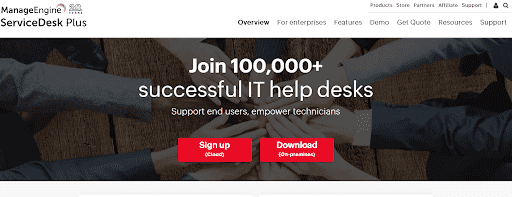 ServiceDesk Plus is one of the best free IT ticket system software