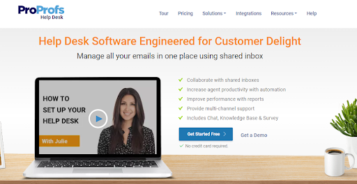 ProProfs Help Desk