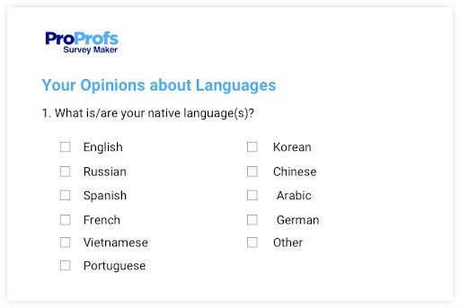 Understand the Languages Your Customers Speak